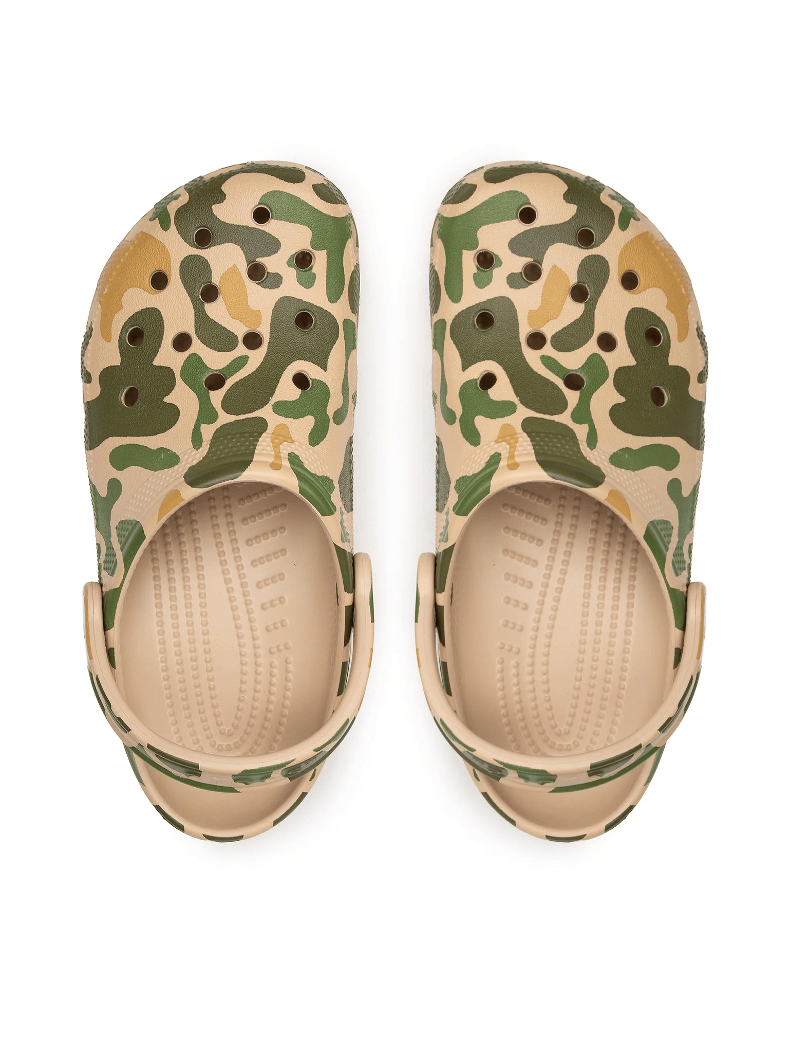 Крокси Crocs Classic Printed camo 206454 chai/tan  Фото 2